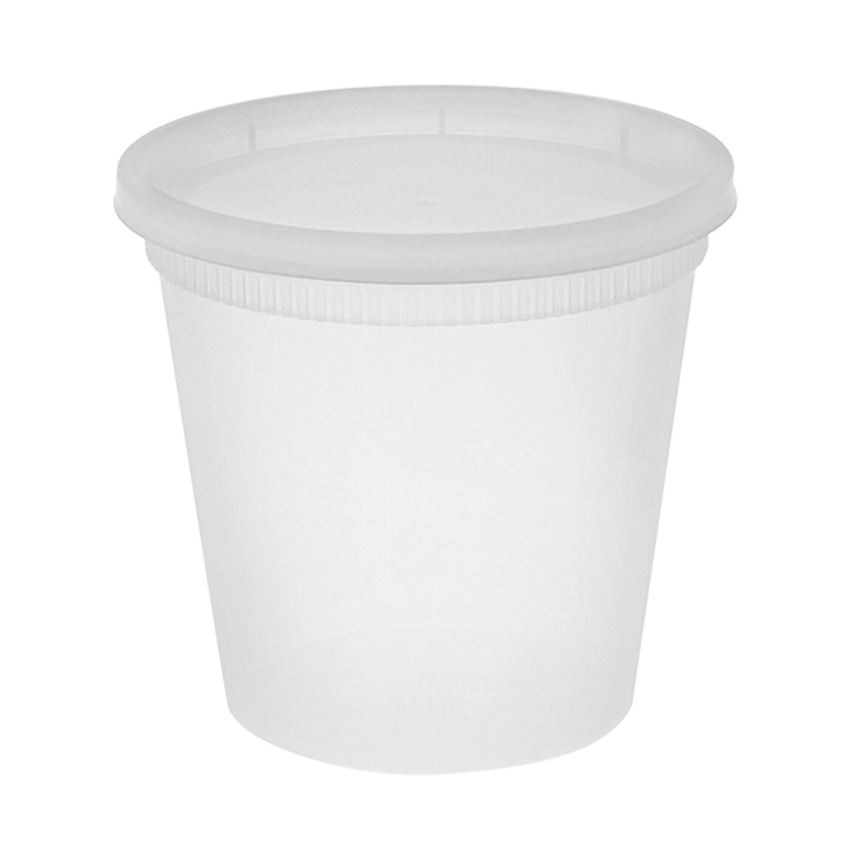 Deli Cup PET - 24oz, 500pcs/case